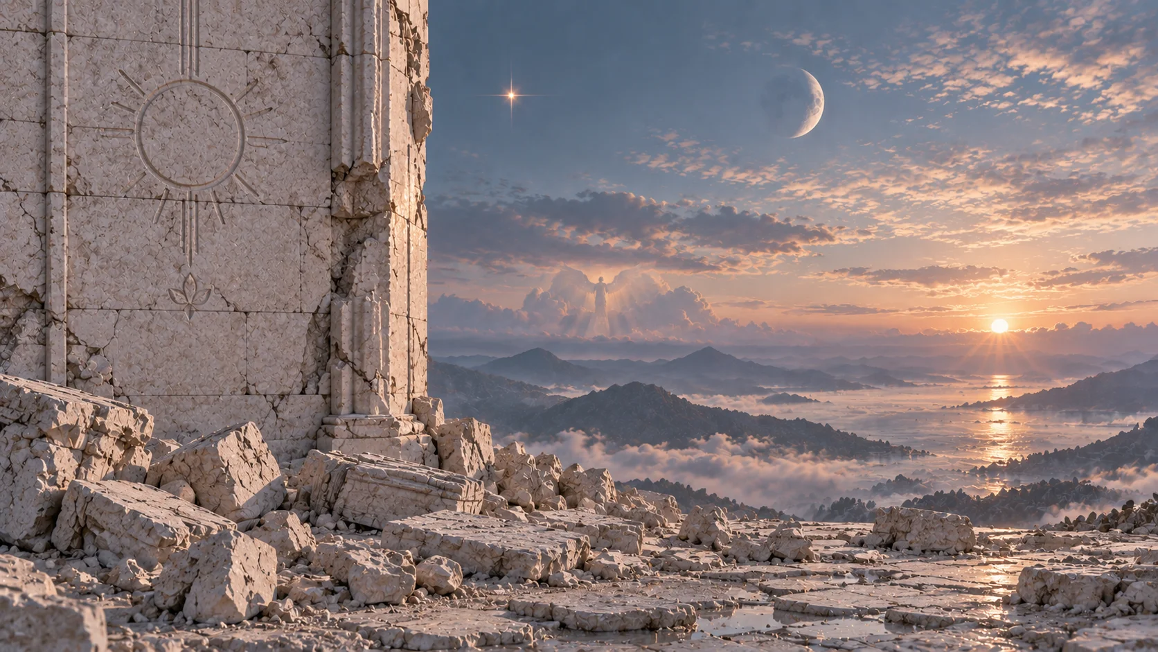 LIGHT: The Tower, The Star, The Moon, The Sun and Judgement.
